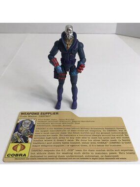2008 GI Joe 25th Anniversary Destro Blue Uniform v17 Action Figure Hasbro